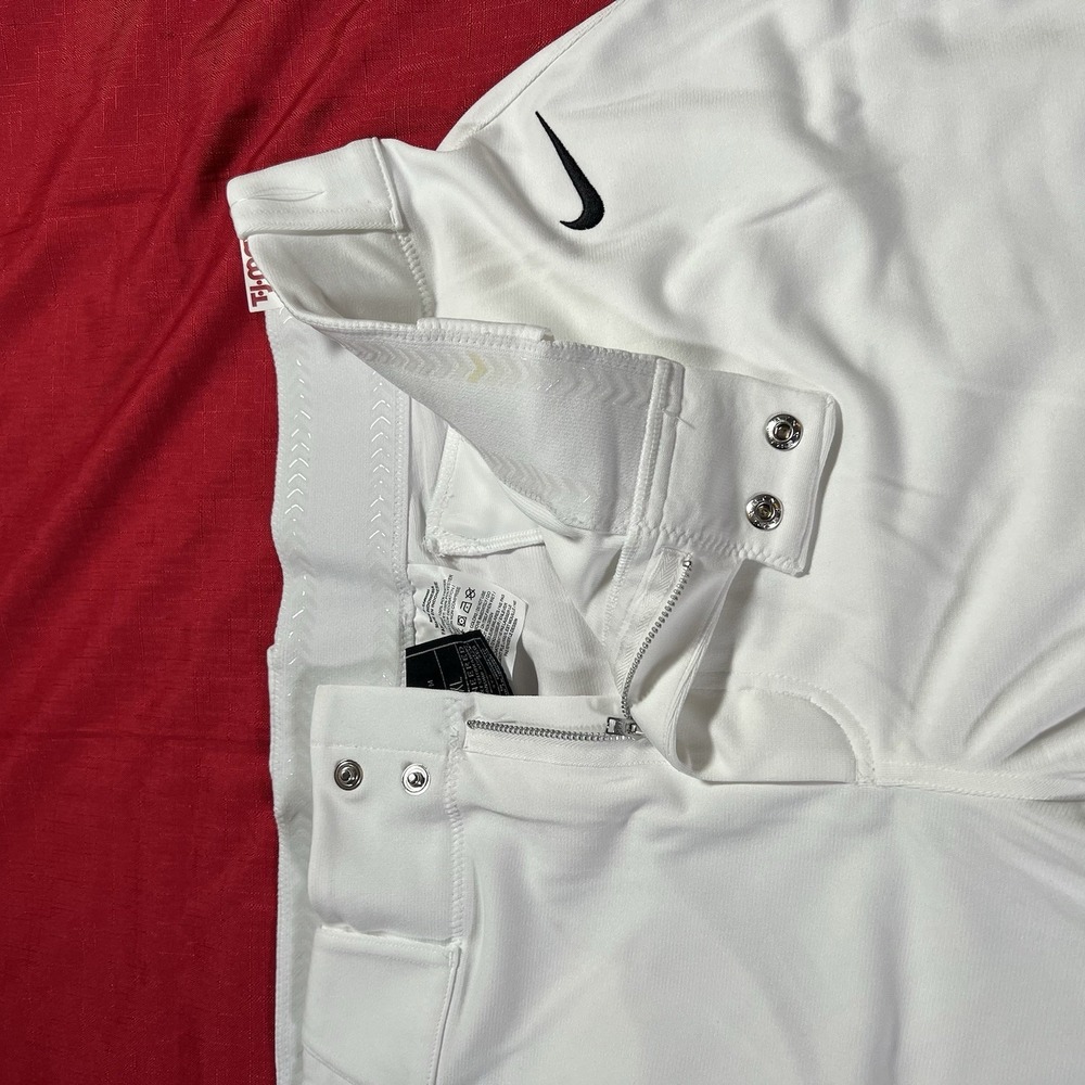 Nike Team Men's White 3XL Vapor Select Baseball Pants - Picture 8 of 14